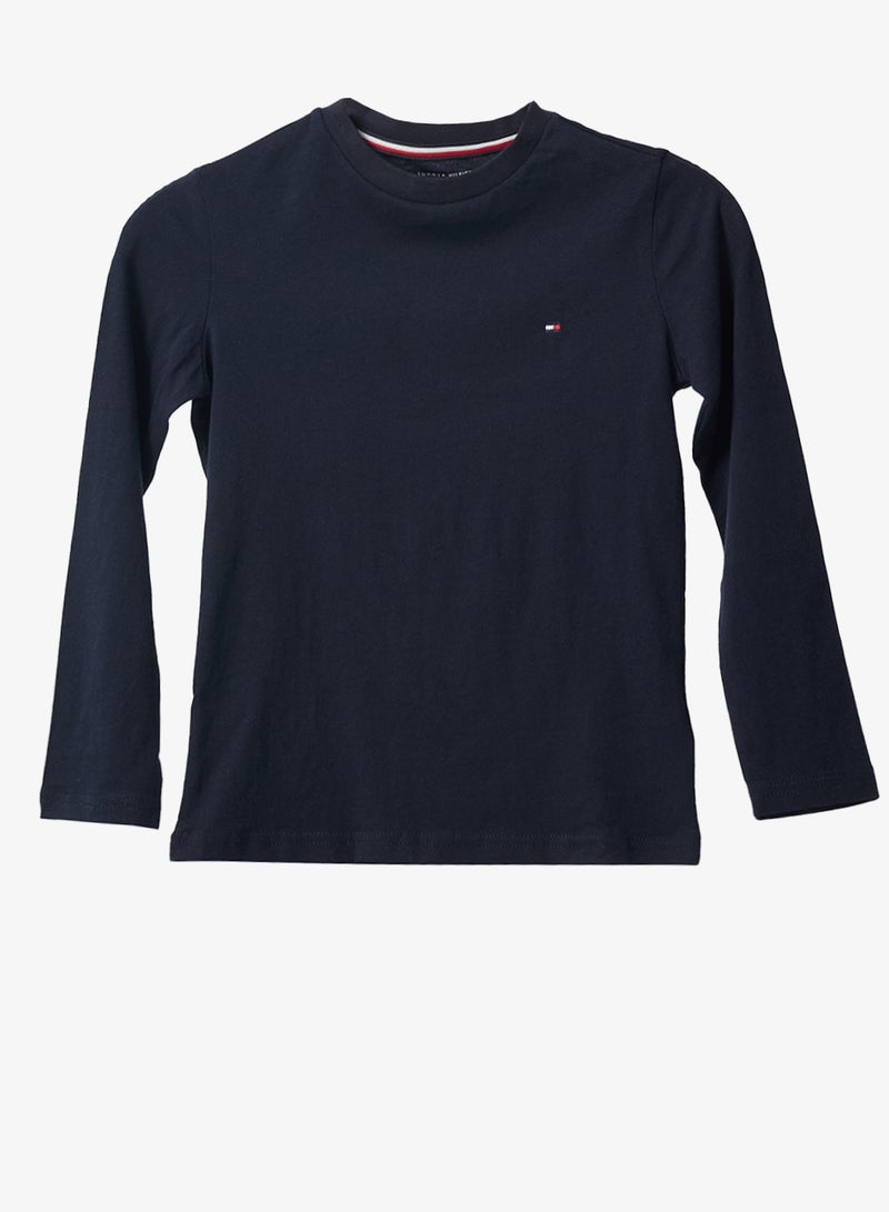 TOMMY HILFIGER Kids Essential Crew Neck T-Shirt - Image 5